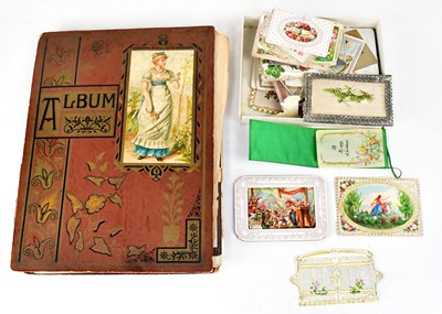 Lot 791 - A Victorian album containing c.1880s and later...