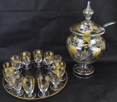 Lot 459 - A late 19th/early 20th century lidded punch...