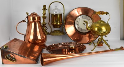 Lot 361 - A 19th century Arts and Crafts style copper...