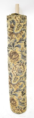 Lot 715 - A large roll of heavy floral upholstery...