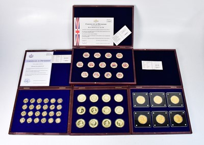 Lot 976 - Four cased limited edition royal commemorative...
