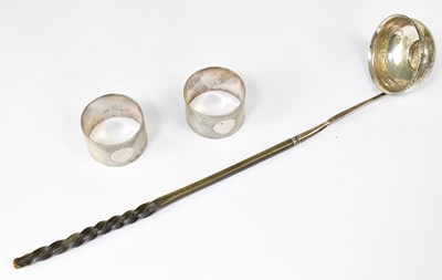 Lot 901 - VINER'S LTD; a pair of George VI hallmarked...