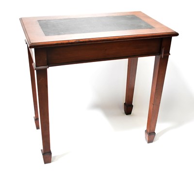 Lot 12 - A late 19th/early 20th century mahogany side...