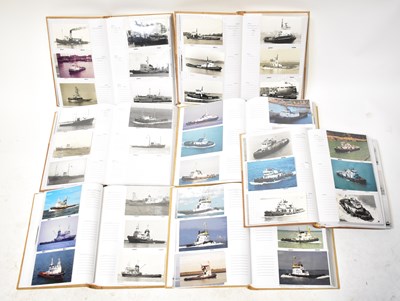 Lot 268 - Seven albums of tugboat photographs from...