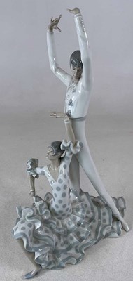 Lot 145 - LLADRO, a figure group of male and female...