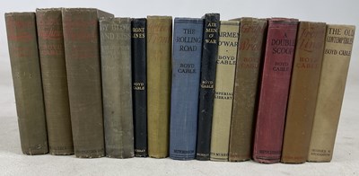 Lot 366 - BOYD CABLE; Between the Lines, 1915, together...