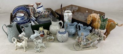 Lot 223 - A large collection of decorative ceramics,...