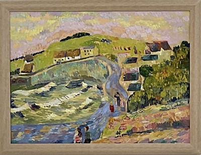Lot 377 - MARTINA THOMAS (1924-1995); oil on canvas,...