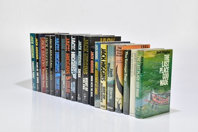 Lot 533 - JACK HIGGINS; a collection of thirty-two...