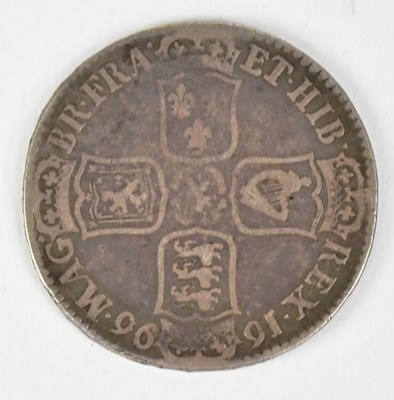 Lot 997 - A William III (1689-1702) half-crown, 1696.