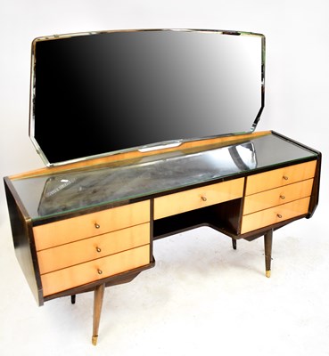 Lot 114 - A mid-20th century satinwood and mahogany part...