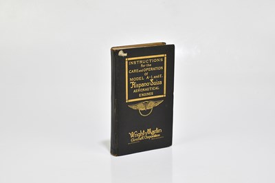 Lot 555 - INSTRUCTIONS FOR THE CARE AND OPERATION OF...