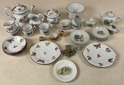 Lot 84 - Child's porcelain tea sets, together with...