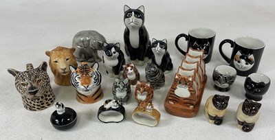 Lot 206 - QUAIL; cats, to include lion, tiger, cheetah...