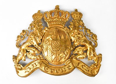Lot 502 - A late 19th century M1895 pattern gilt brass...