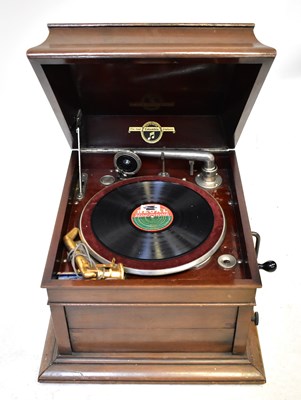 Lot 775 - A Columbia Viva-tonal Grafonola gramophone, no....