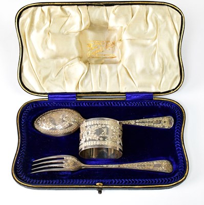 Lot 853 - SUTHERLAND & RODEN; a cased Edward VII...