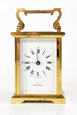 Lot 153 - BOODLE & DUNTHORNE; a modern brass cased...