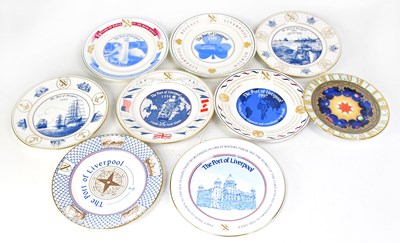 Lot 220 - Ten Aynsley and Spode Port of Liverpool...