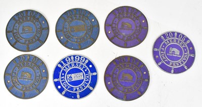 Lot 243 - A set of seven British Waterways Mersey River...