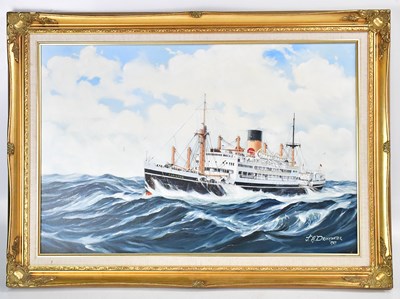 Lot 336 - J A DRINKWATER (20th century); acrylic on...