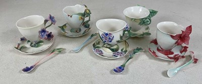 Lot 189 - FRANZ PORCELAIN; 'The Herb Garden' series of...