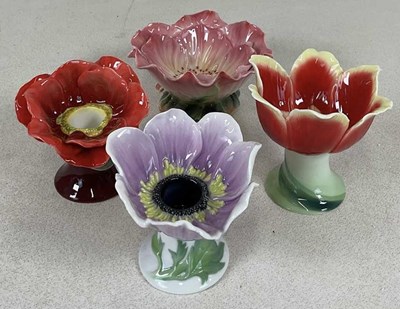 Lot 203 - FRANZ PORCELAIN; a rose design bowl FZ01990, a...