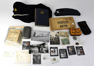 Lot 543 - A mixed military lot to include a Royal Naval...