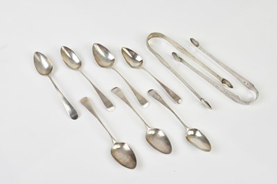 Lot 2200 - THOMAS WHEATLEY; a pair of Georgian hallmarked...