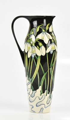 Lot 453 - PAUL HILDITCH FOR MOORCROFT; a tall slender...