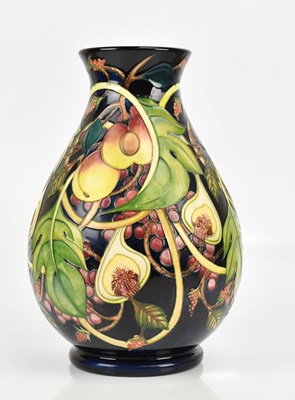 Lot 364 - EMMA BOSSONS FOR MOORCROFT; a huge baluster...