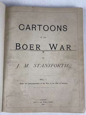 Lot 360 - STAINFORTH (J.M.), CARTOONS OF THE BOER WAR,...