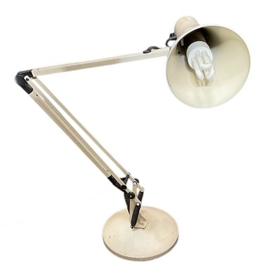 Lot 107 - ANGLEPOISE; a vintage white painted folding...
