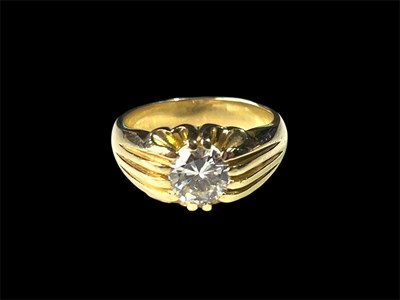 Lot 449 - An impressive gentleman's 18ct yellow gold...