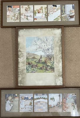 Lot 414 - AFTER MARGARET TARRANT; a colour print,...