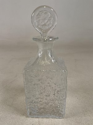 Lot 288 - WHITEFRIARS; a decanter, 'Glacier', model 9725...