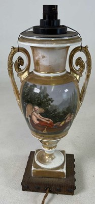 Lot 236 - A 19th century Continental gilt heightened...