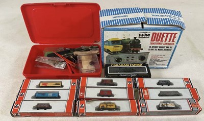 Lot 80 - GRAHAM FARISH; an N gauge pannier tank,...