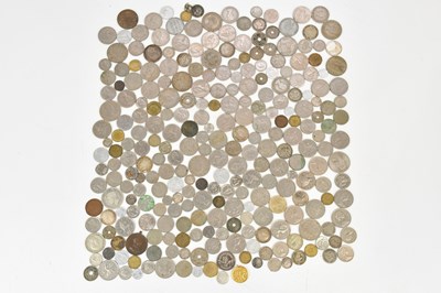 Lot 2540 - A collection of English and foreign coins...