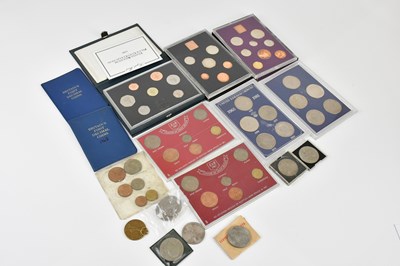 Lot 2558 - A collection of commemorative coins including...
