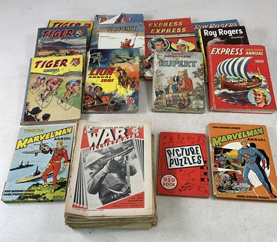 Lot 367 - A small quantity of children's annuals and...
