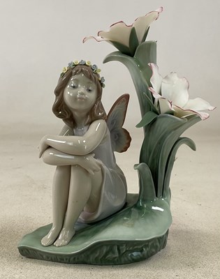 Lot 144 - LLADRO; a figure, 'Lakeside Dream', No 6644,...