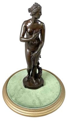 Lot 131 - F BARBEDIENNE; a bronze figure, 'The Medici...