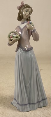 Lot 166 - LLADRO; a figure, 'Innocence in Bloom', No...