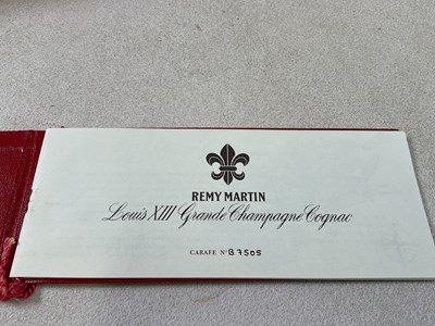 Lot 94 - COGNAC, BACCARAT & REMY MARTIN; a limited...
