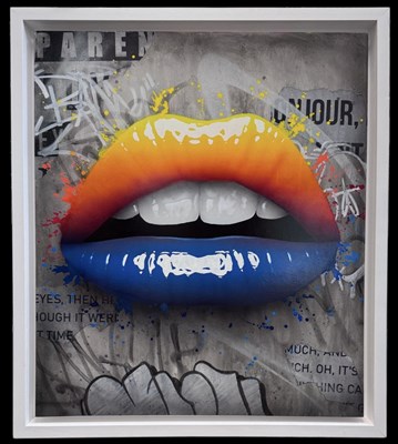 Lot 151 - RERUN; oil on board, 'Urban Colours', signed...