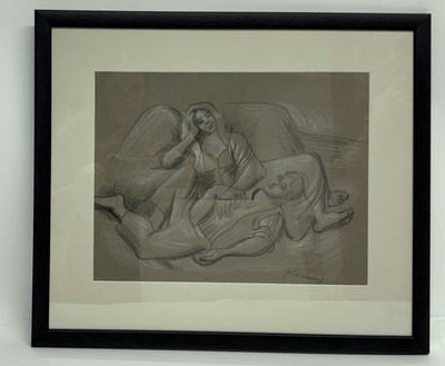 Lot 179 - BERNARD MENINSKY (BRITISH, 1891-1950); a...