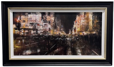 Lot 182 - PAOLO FEDELI; oil on canvas, 'In Citta di...