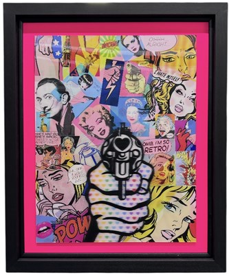 Lot 154 - DAN PEARCE; a limited edition lenticular print,...