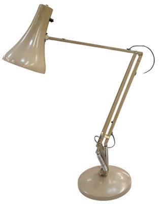 Lot 101 - ANGLEPOISE; a mid century beige painted table...